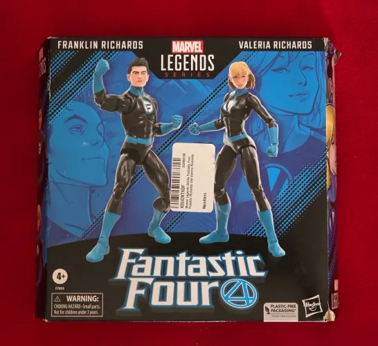 Marvel Legends Fantastic Four Franklin e Valeria Richards