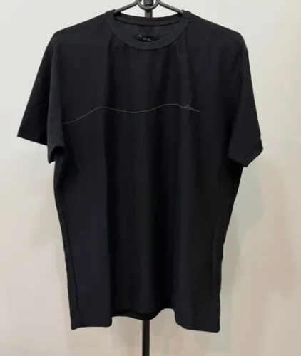 Camiseta Dixie Tamanho M Cor Preta Peça Única Produto Novo