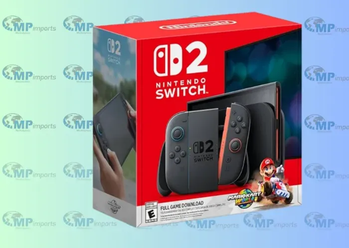 Loja MP Imports: Console Nintendo Switch 2 256gb Com Mario Kart World -4k, 120hz 