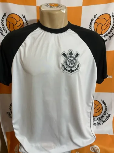 Camisa Corinthians Branca e Preta - Oficial