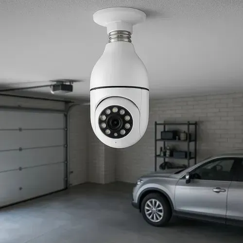 Câmera de segurança wife bocal