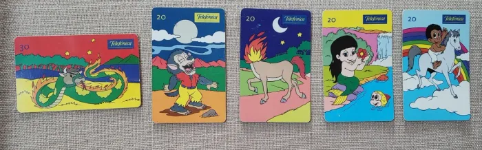 Cartões Telefônicos antigos