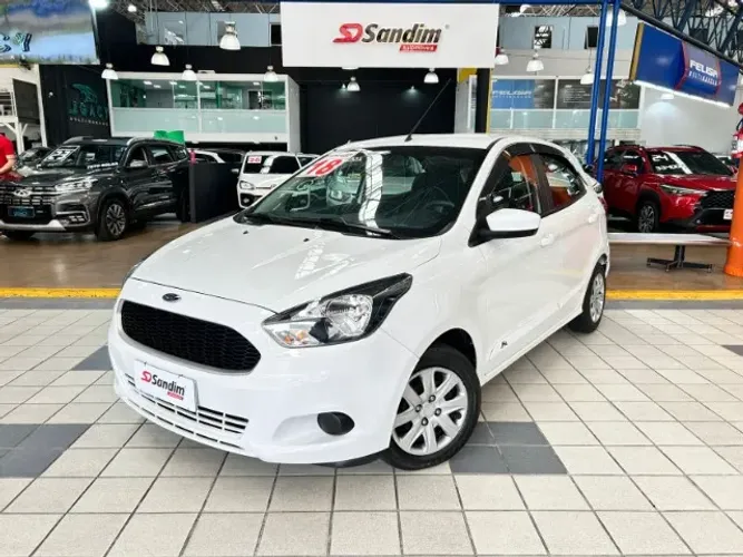 Ka SE 1.0 Flex Branco 2018 (Completo)