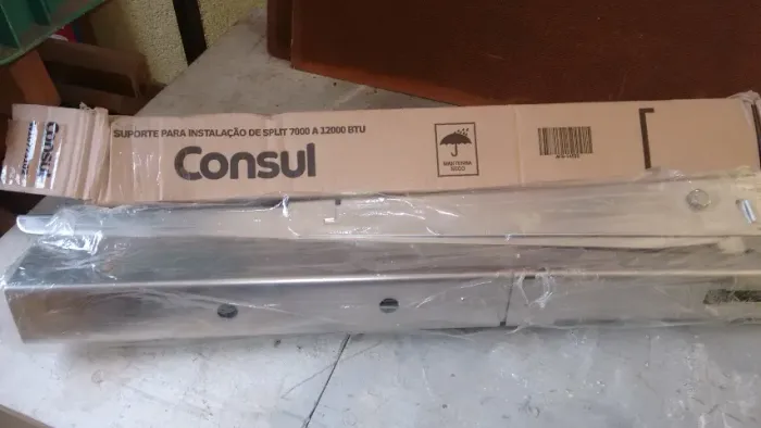 Suporte Inox Novo Ar Condicionado