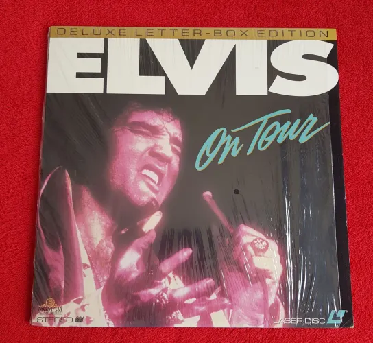 LD laser disc - Elvis Presley - on tour