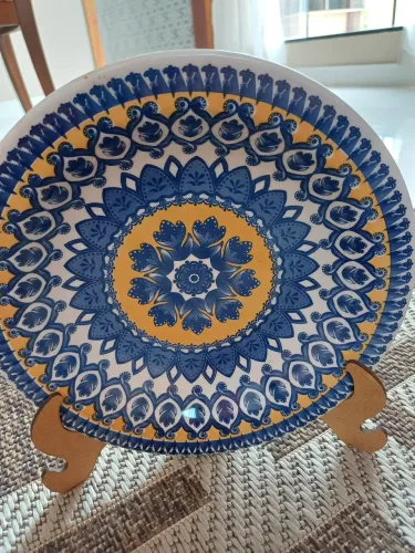 2 pratos de porcelana Oxford 