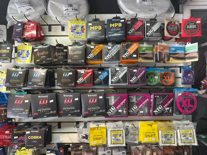 Cordas para Violão e Guitarra bass- Diversas Marcas e Calibres