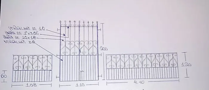 3 grades( vergalhão)