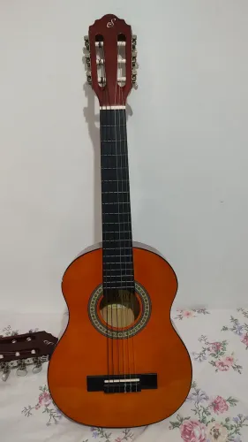 Violão clássico infantil Giannini Start NR para destros natural verniz ACEITO CARTÃO