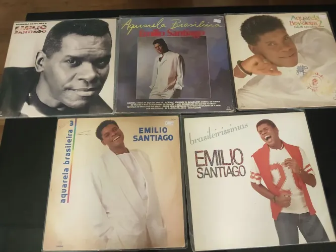 Coleção de Discos de Vinil - Emilio Santiago valor unitario