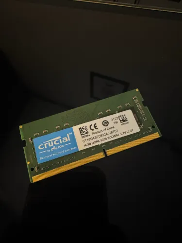 Memória RAM notebook 16gb