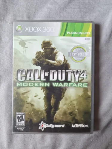 Call of Duty 4 Modern Warfare Xbox 360 Mídia Física Original