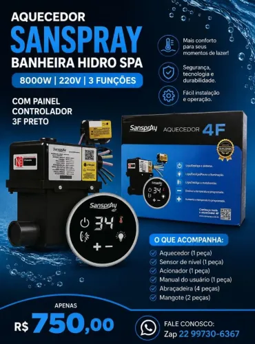 Aquecedor de hidro