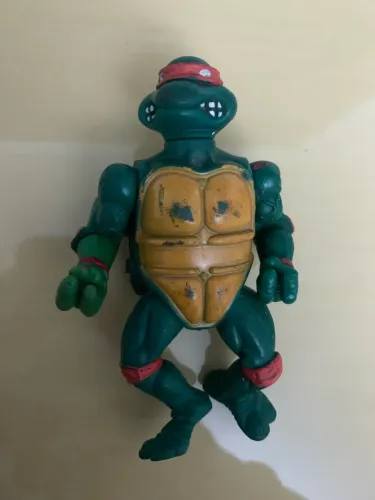 Boneco Raphael Tartarugas Ninja TMNT Playmates Clássico Anos 90 Original