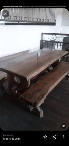 mesa de madeira grande