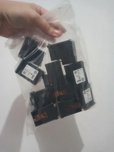 Kit 10 cartuchos HP 664 preto vazios