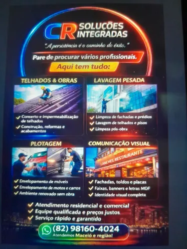 Comunicação Visual fabricação de toldos lavagem pesada