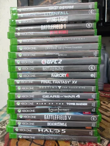 Vendo jogos Xbox one