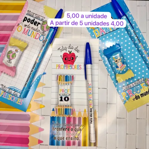 Lembrancinhas Dia dos Professores ( a partir de R$5)