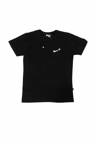 Camiseta Preta Básica Manga Curta