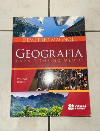 Livro de Geografia Demétrio Magnoli