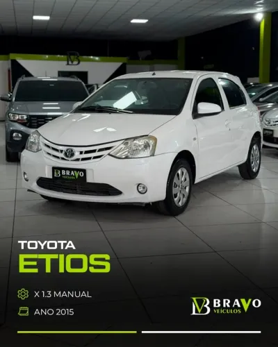 Toyota Etios X 1.3 Flex 16V 5P Mec. 2015