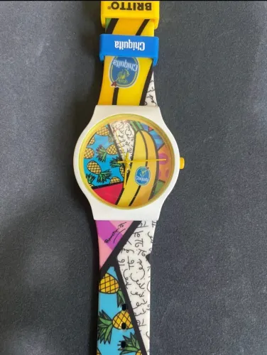 Relógio Britto x Chiquita - Romero Britto Pop Art (Novo na Caixa)