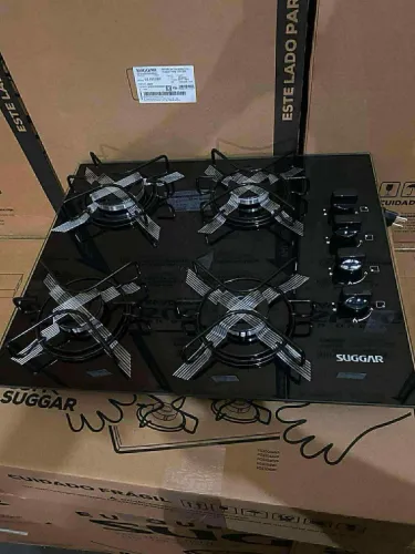 COOKTOP SUGGAR 4 BOCAS PRETO NOVO