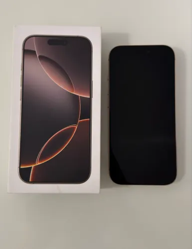 iPhone 16Pro Desert Gold - Novíssimo