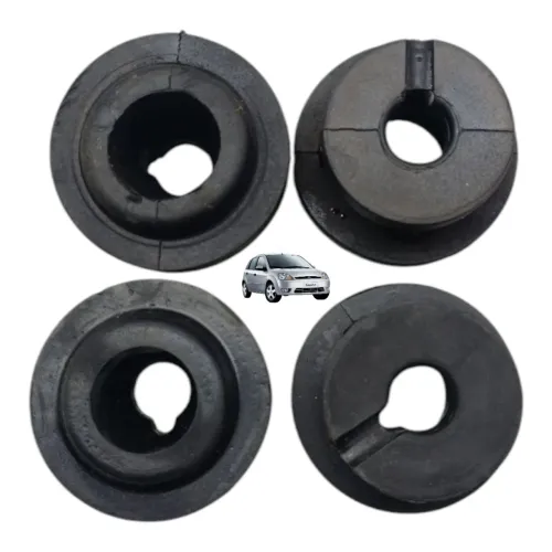 Jogo Coxim Batente Radiador Ford Fiesta 1.0 Zetec 2003 2004