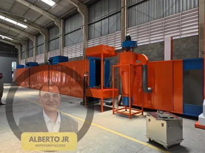 Estufa Forno Pintura Eletrostática Cabine