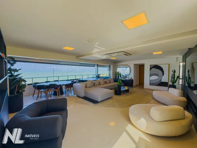 Frente-Mar com 280m² e 4 Suítes | Porto Atlântico