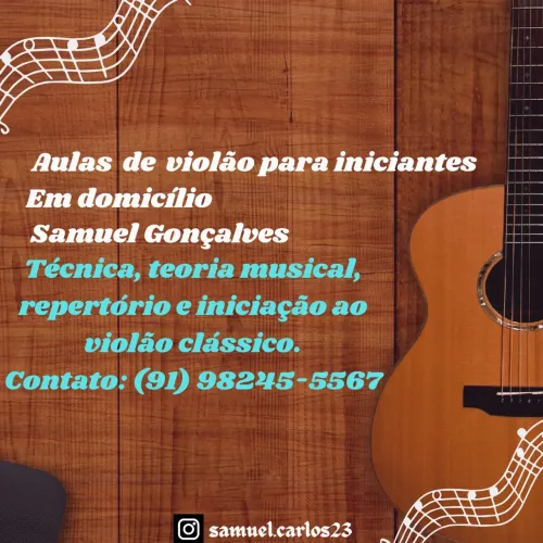 Aulas de violão e teoria musical!