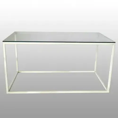 MESA DE CENTRO FERRO BRANCA