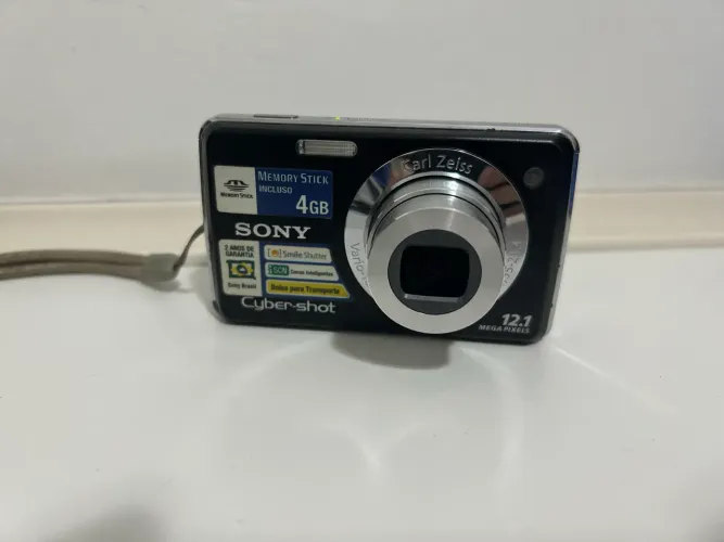 Câmera Sony Cyber-shot DSC-W215 12.1MP + Kit Completo