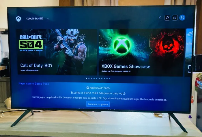 Tv smart Samsung 50 polegadas 4k com Xbox