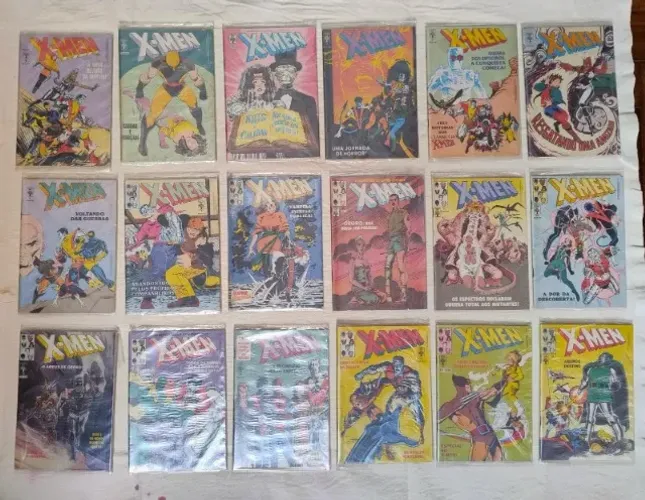 X-Men Editora Abril #01 a 86 (falta #46 a 49) - 82 revistas