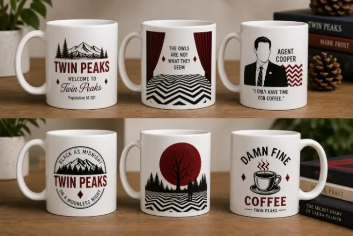 caneca personalizada twin peaks david lynch cinema cult