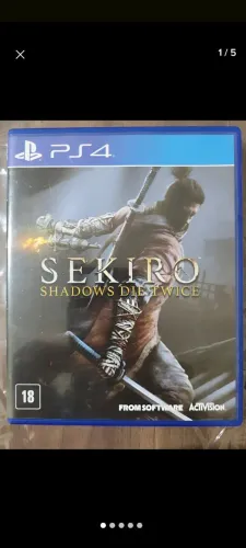 Jogo de vídeo game ps4 e PS5 . Sekiro 