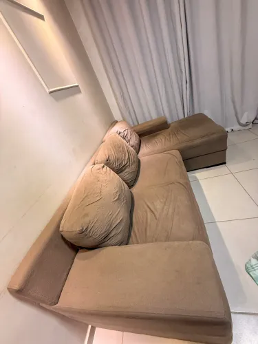 Sofa retrátil fixo 2,40m PRA HOJE