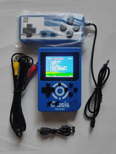 Mini Game Retrô Azul 400 em 1