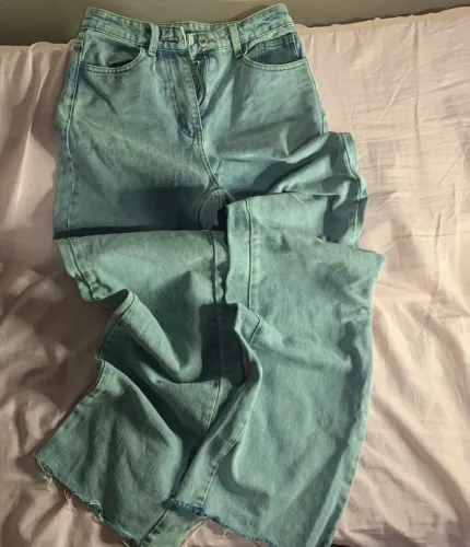 Calça jeans wide leg