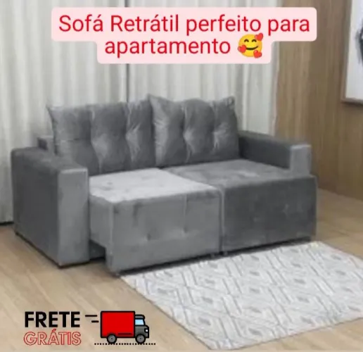 Super promoção de Sofá Retrátil perfeito para Apartamento !!