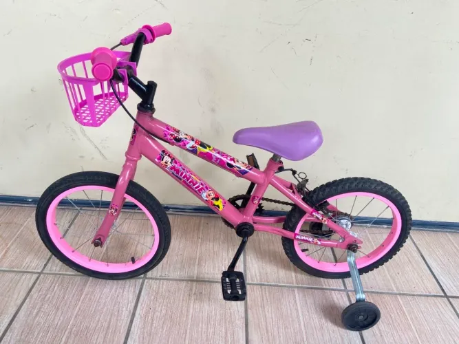 Bicicleta Infantil aro 16 - Minnie