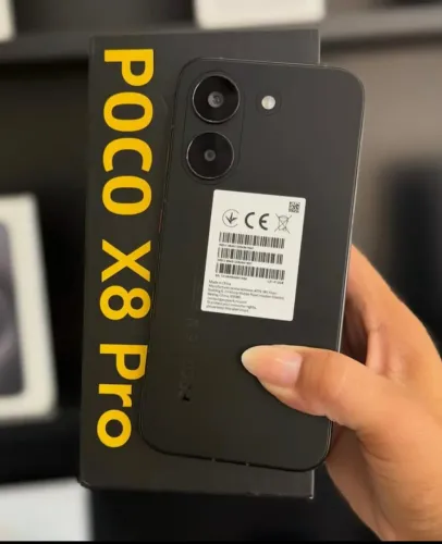 Xiaomi POCO X8 PRÓ 5G 512GB 12GB -- PRETO - Xiaomi com design moderno e acabamento premium