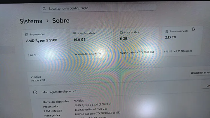 V ou Troco placa GTX 1060 6GB FOUNDERS