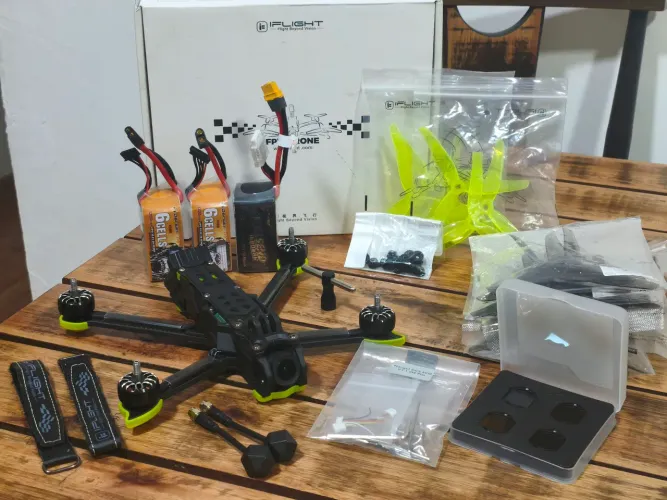 DRONE iFlight NAZGUL ECO DC5 + DJI O4 PRO + GPS