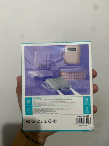 MINI POWER BANK 10.000mAh - FY-105 | NOVO E LACRADO