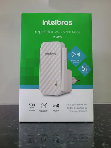 Repetidor Wi-Fi Intelbras IWE 3001 - 300 Mbps