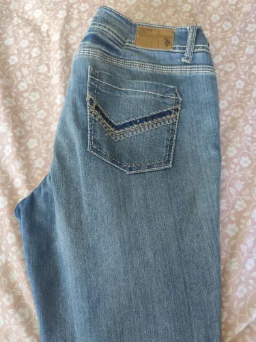 Calça jeans cint baixa USS POLO ASSN.